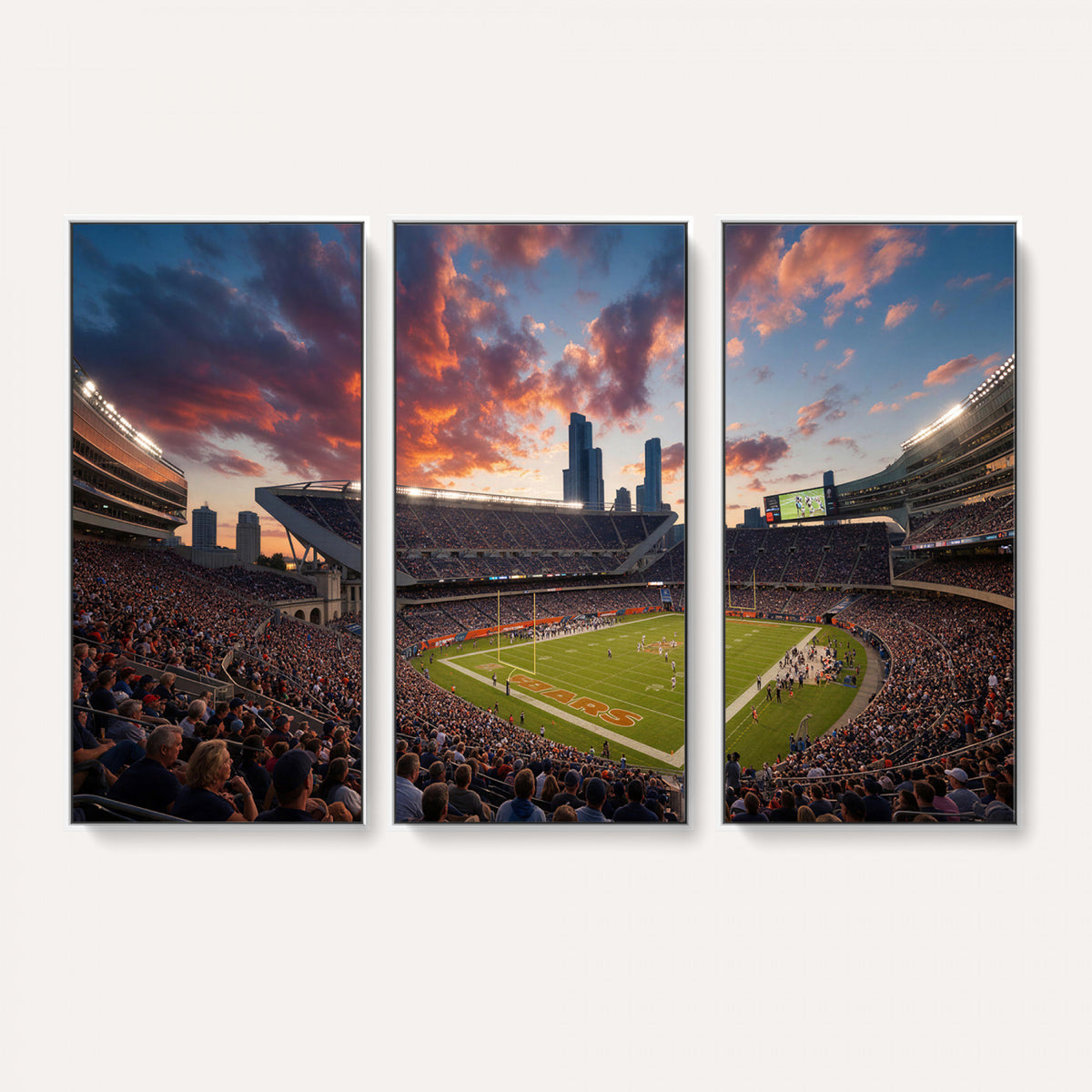 21104528-MGV-CV-36X24 - Stadium Wall Art Canvas Print
