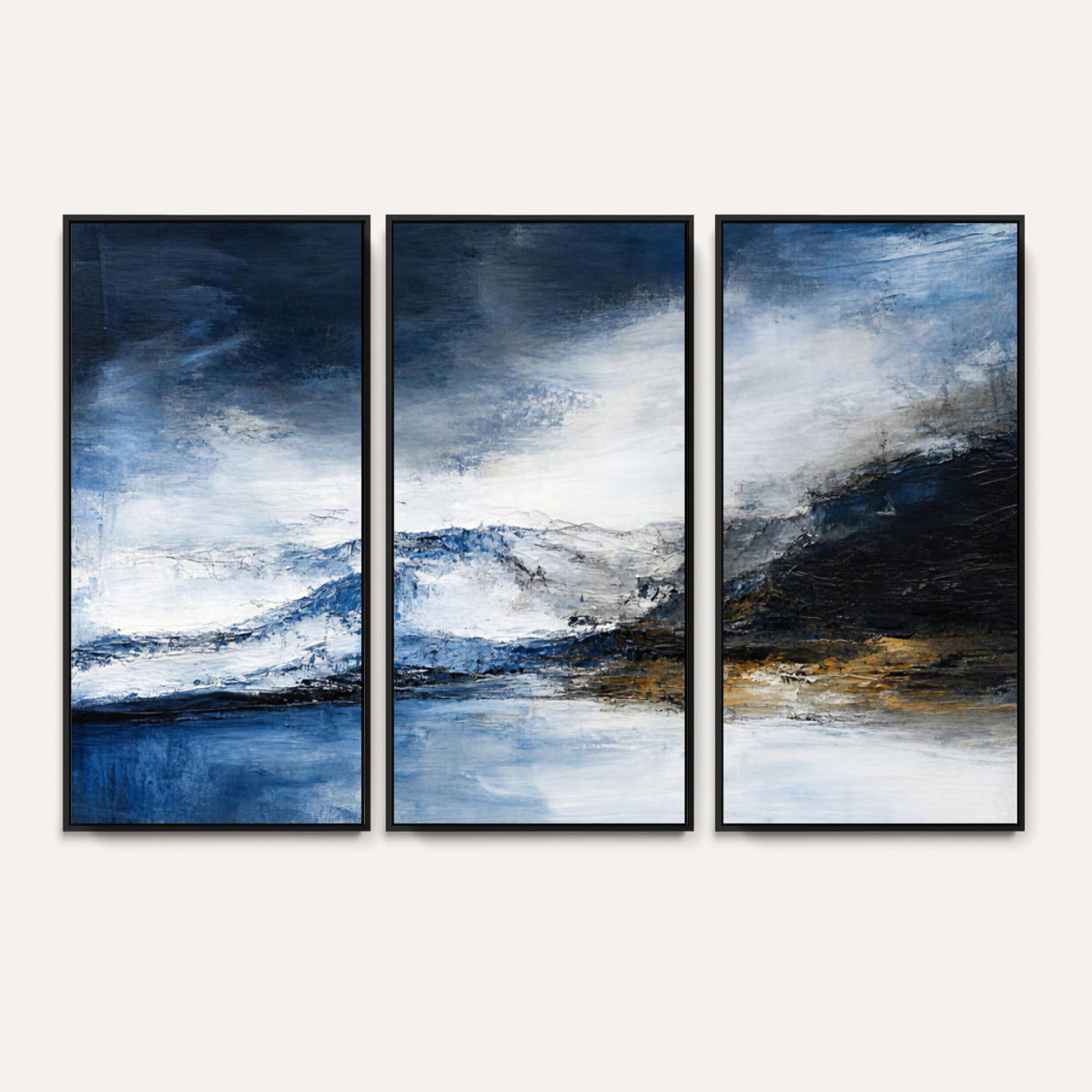 48142030-MGV-CV-36X24 - Extra Large Abstract Wall Art Canvas Print