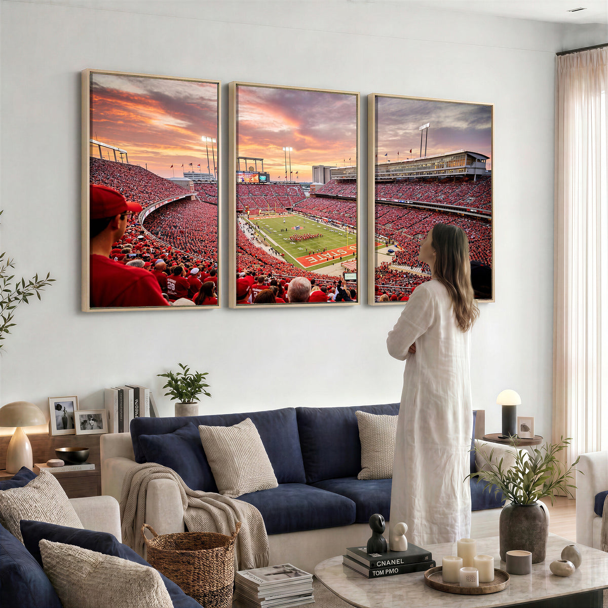 94754966-MGV-CV-36X24 - Stadium Wall Art Canvas Print