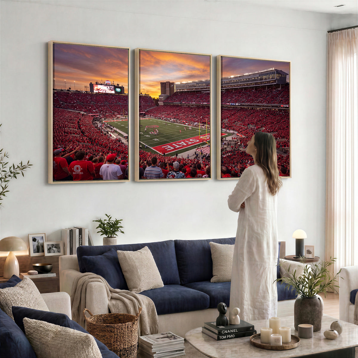 36125328-MGV-CV-36X24 - Stadium Wall Art Canvas Print