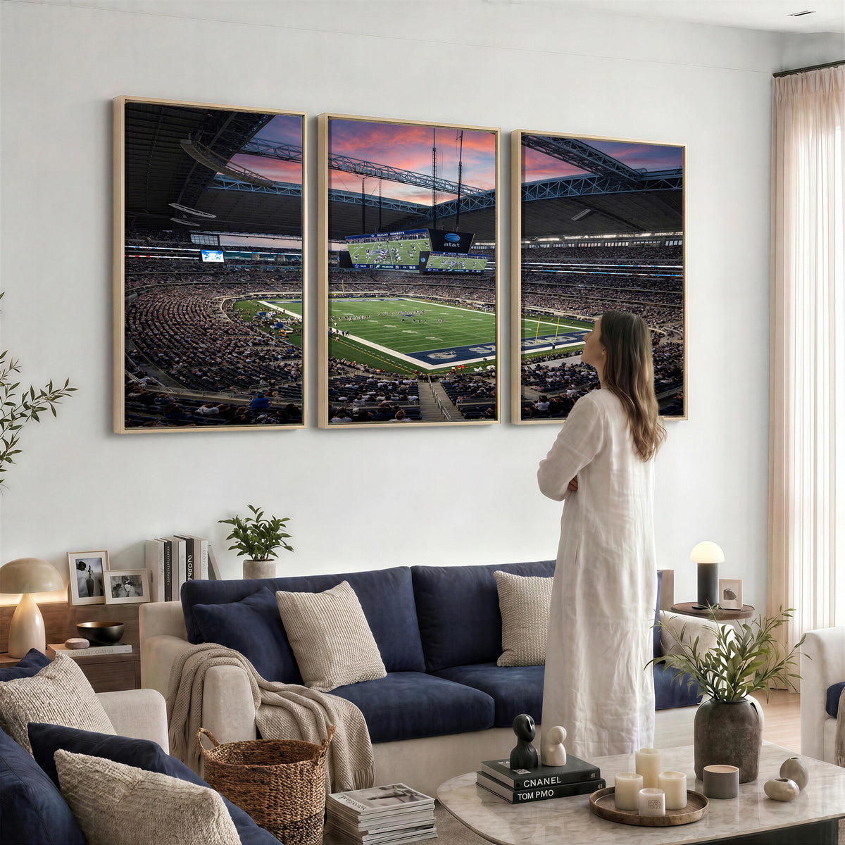 11530179-MGV-CV-36X24 - Stadium Wall Art Canvas Print