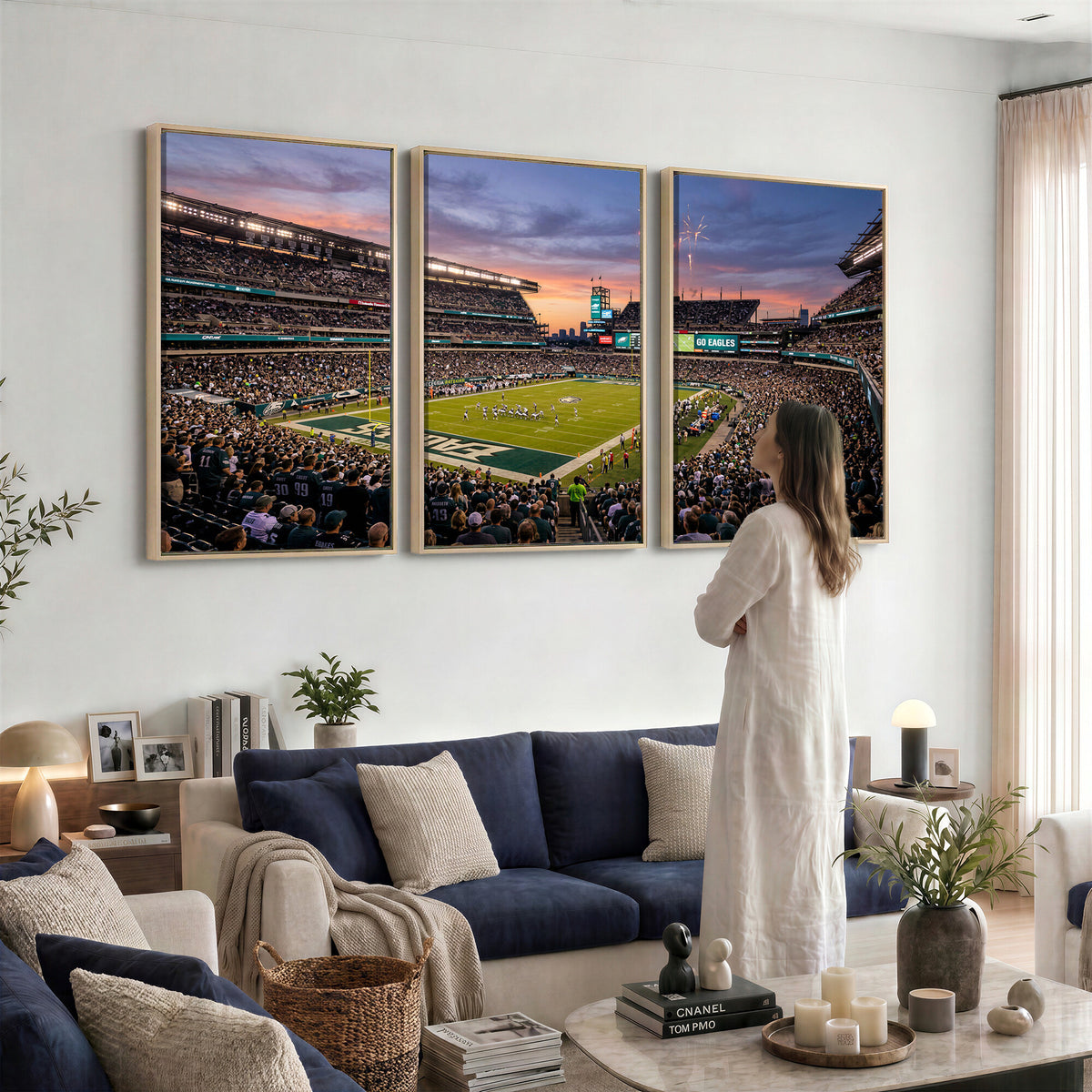 15549432-MGV-CV-36X24 - Stadium Wall Art Canvas Print