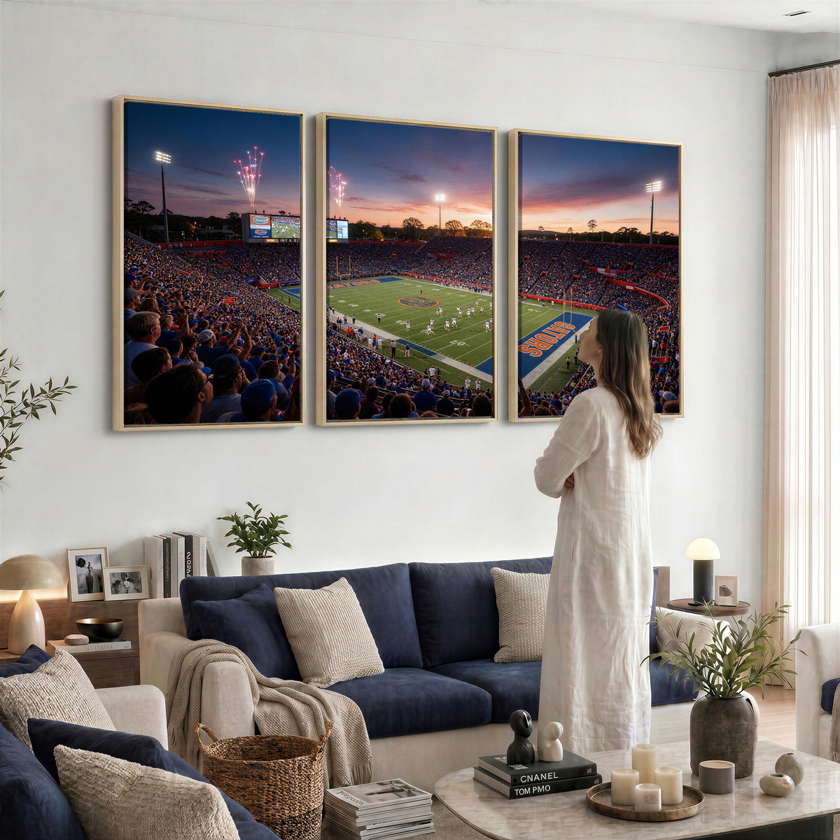 42817292-MGV-CV-36X24 - Stadium Wall Art Canvas Print