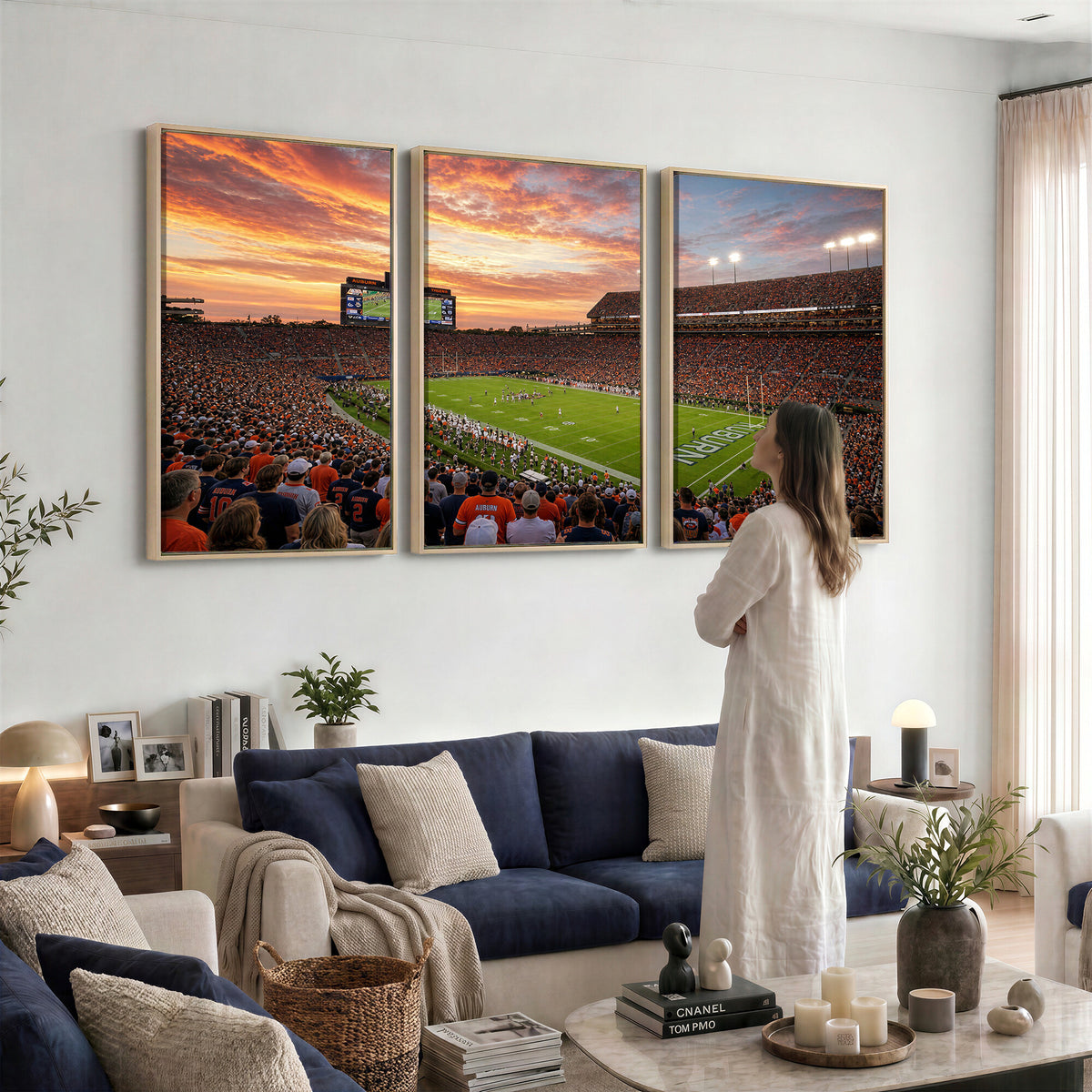 28631591-MGV-CV-36X24 - Stadium Wall Art Canvas Print
