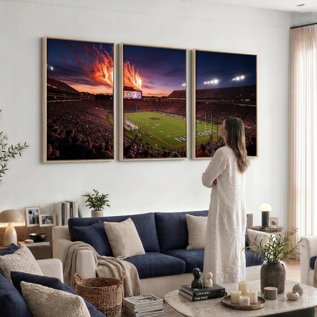 30686080-MGV-CV-36X24 - Stadium Wall Art Canvas Print