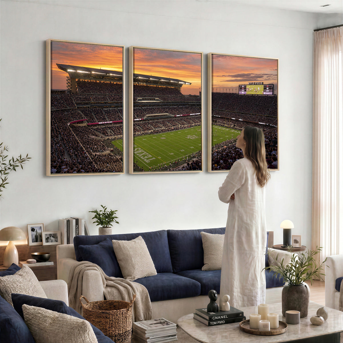 77401853-MGV-CV-36X24 - Stadium Wall Art Canvas Print