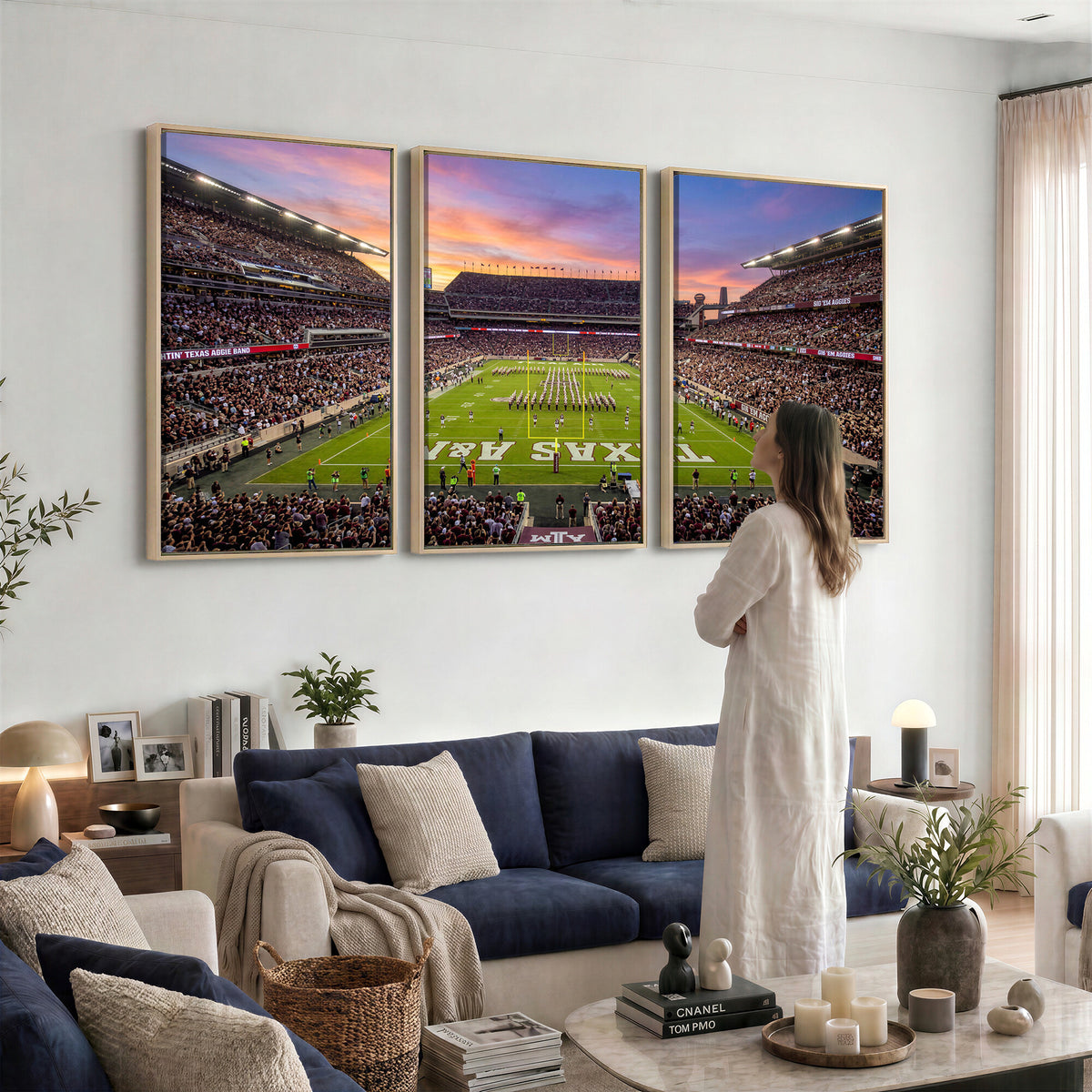 65952219-MGV-CV-36X24 - Stadium Wall Art Canvas Print