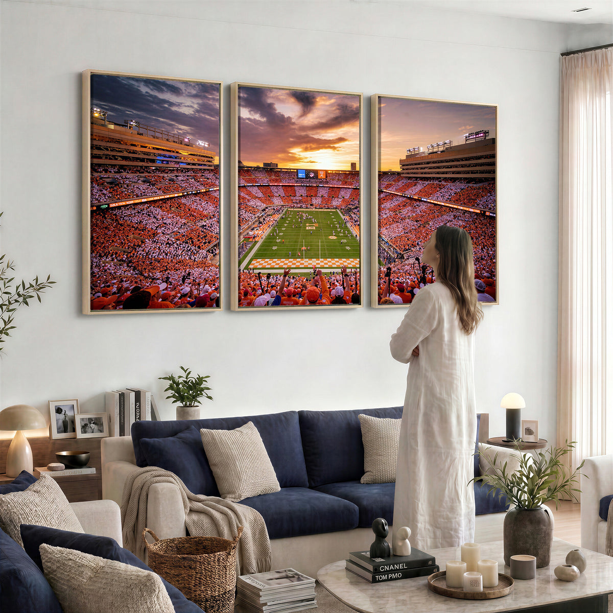 68184875-MGV-CV-36X24 - Stadium Wall Art Canvas Print