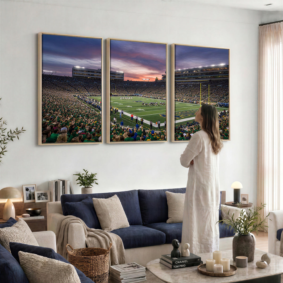 34836892-MGV-CV-36X24 - Stadium Wall Art Canvas Print