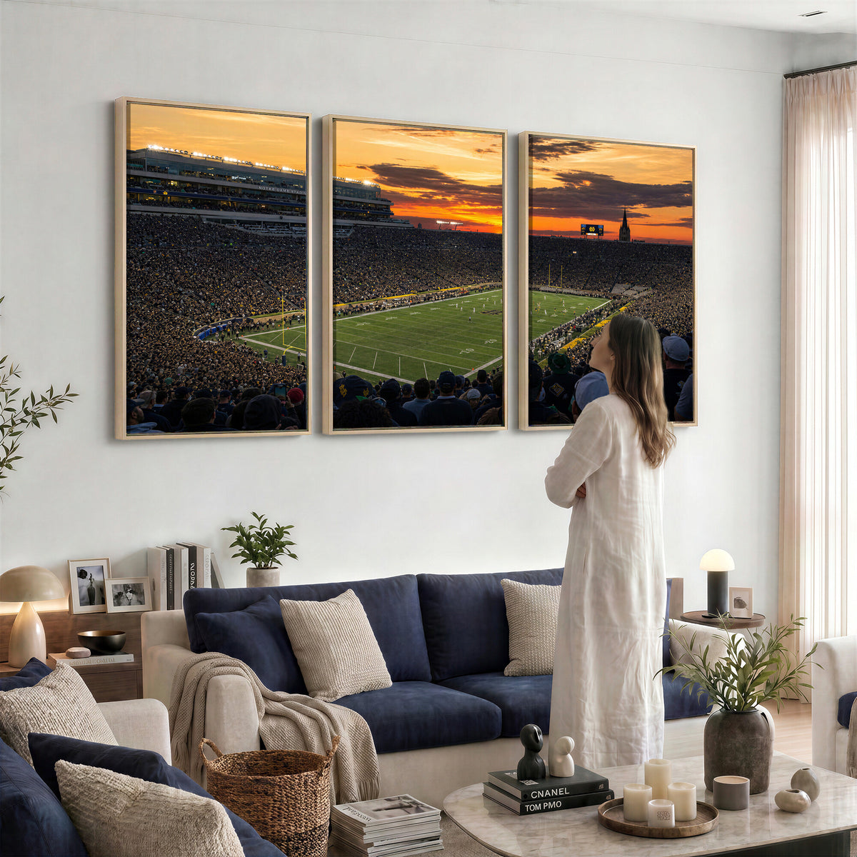 73585402-MGV-CV-36X24 - Stadium Wall Art Canvas Print