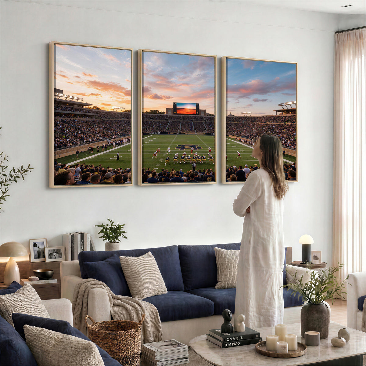 54464530-MGV-CV-36X24 - Stadium Wall Art Canvas Print
