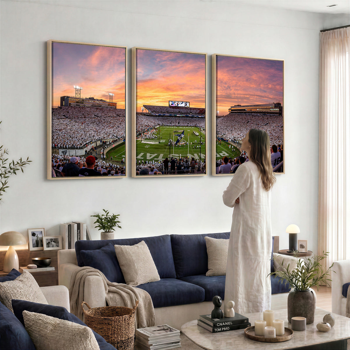 53161432-MGV-CV-36X24 - Stadium Wall Art Canvas Print