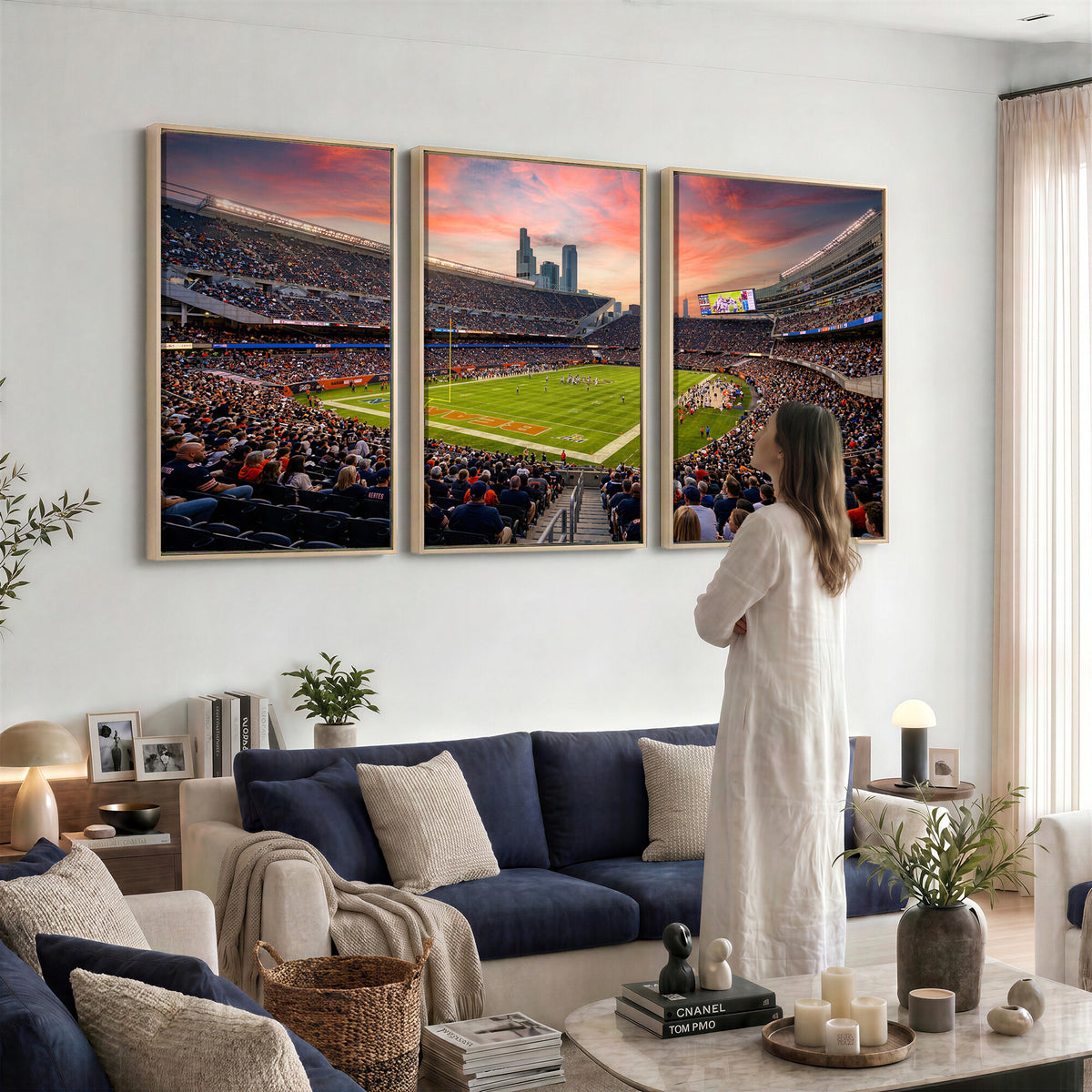 15295996-MGV-CV-36X24 - Stadium Wall Art Canvas Print