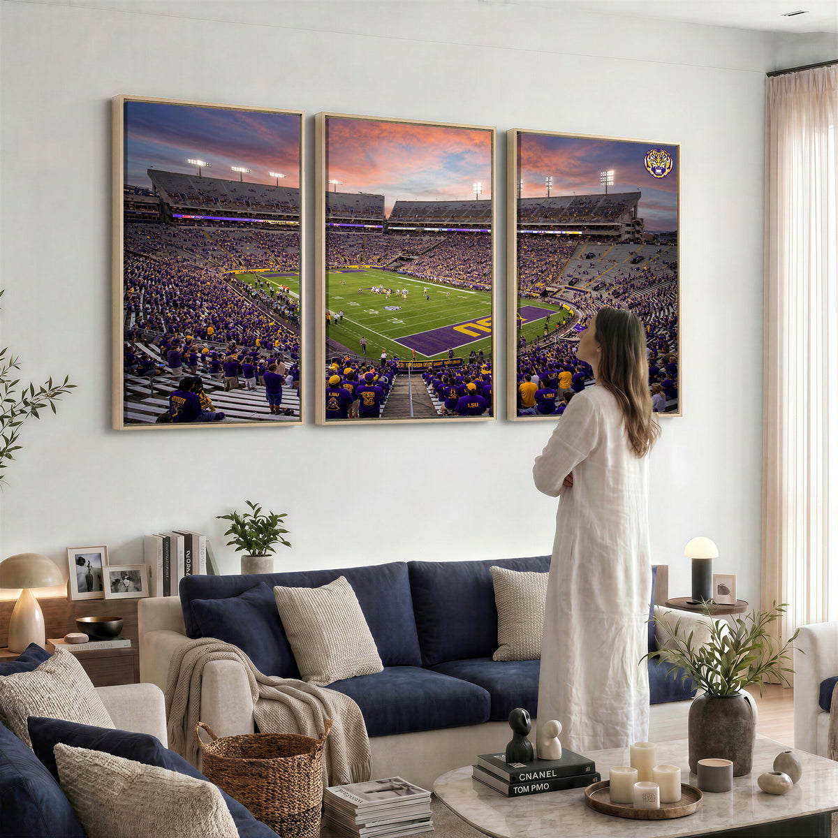 20281385-MGV-CV-36X24 - Stadium Wall Art Canvas Print