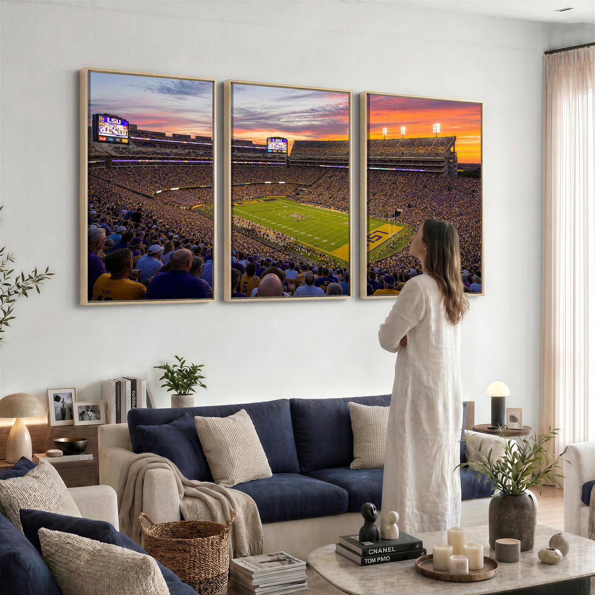 91303167-MGV-CV-36X24 - Stadium Wall Art Canvas Print