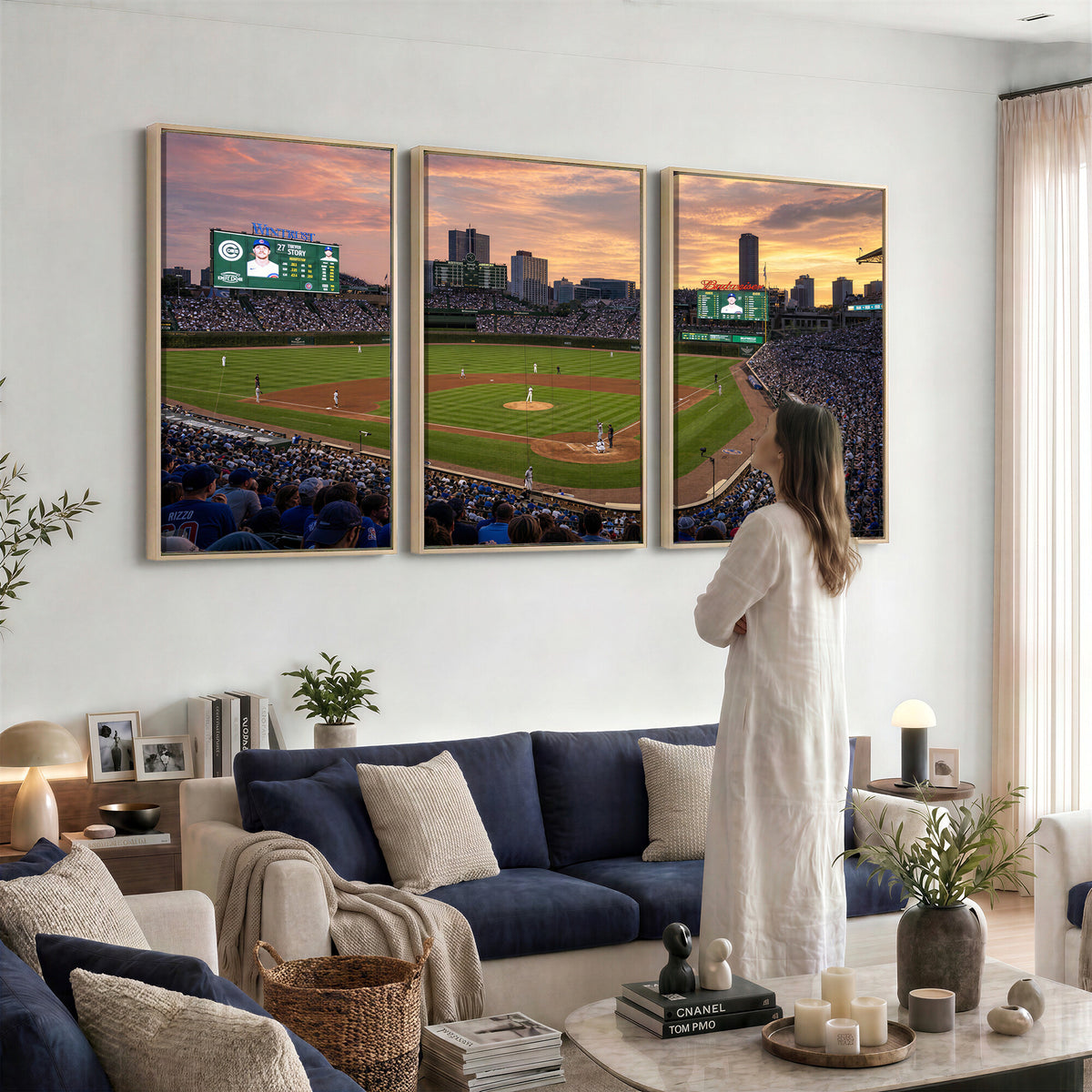 41641466-MGV-CV-36X24 - Stadium Wall Art Canvas Print