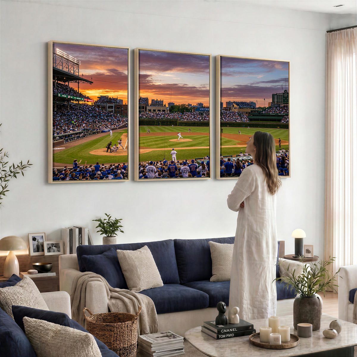 71103551-MGV-CV-36X24 - Stadium Wall Art Canvas Print