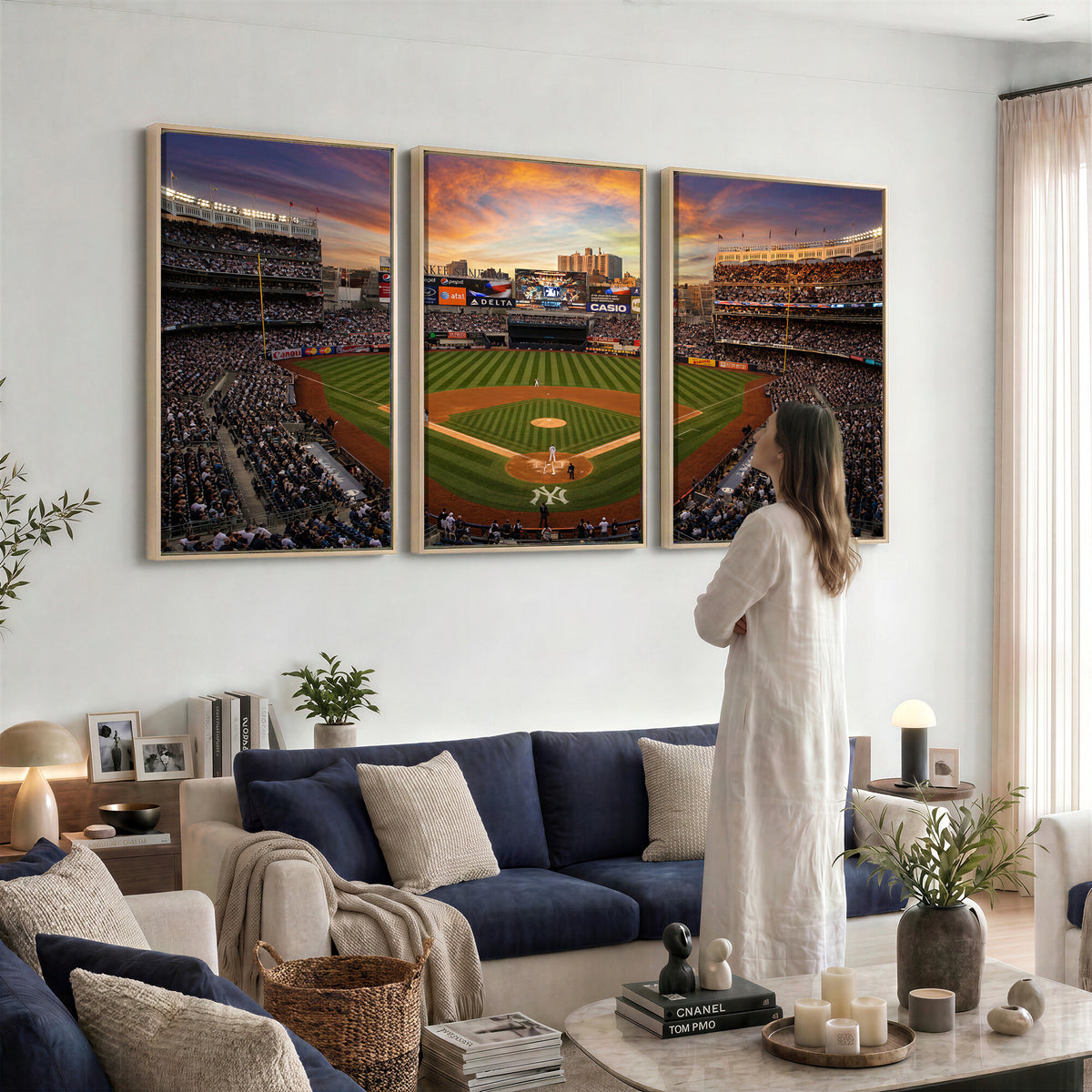 71157927-MGV-CV-36X24 - Stadium Wall Art Canvas Print