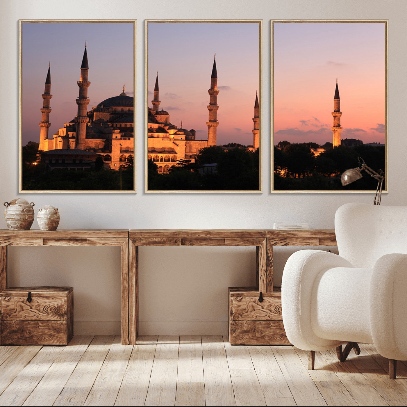 84360-MGV-CV-36X24-Wall Art Turkey Istanbul Skyline Canvas Print