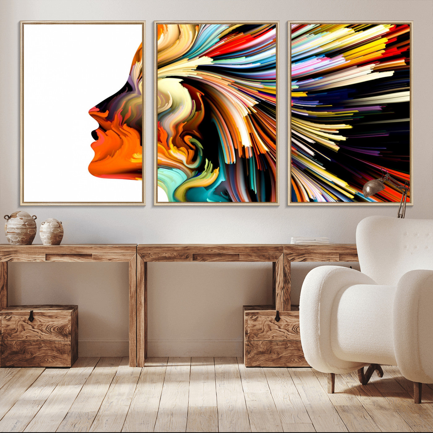 -Profile Colors Canvas Print