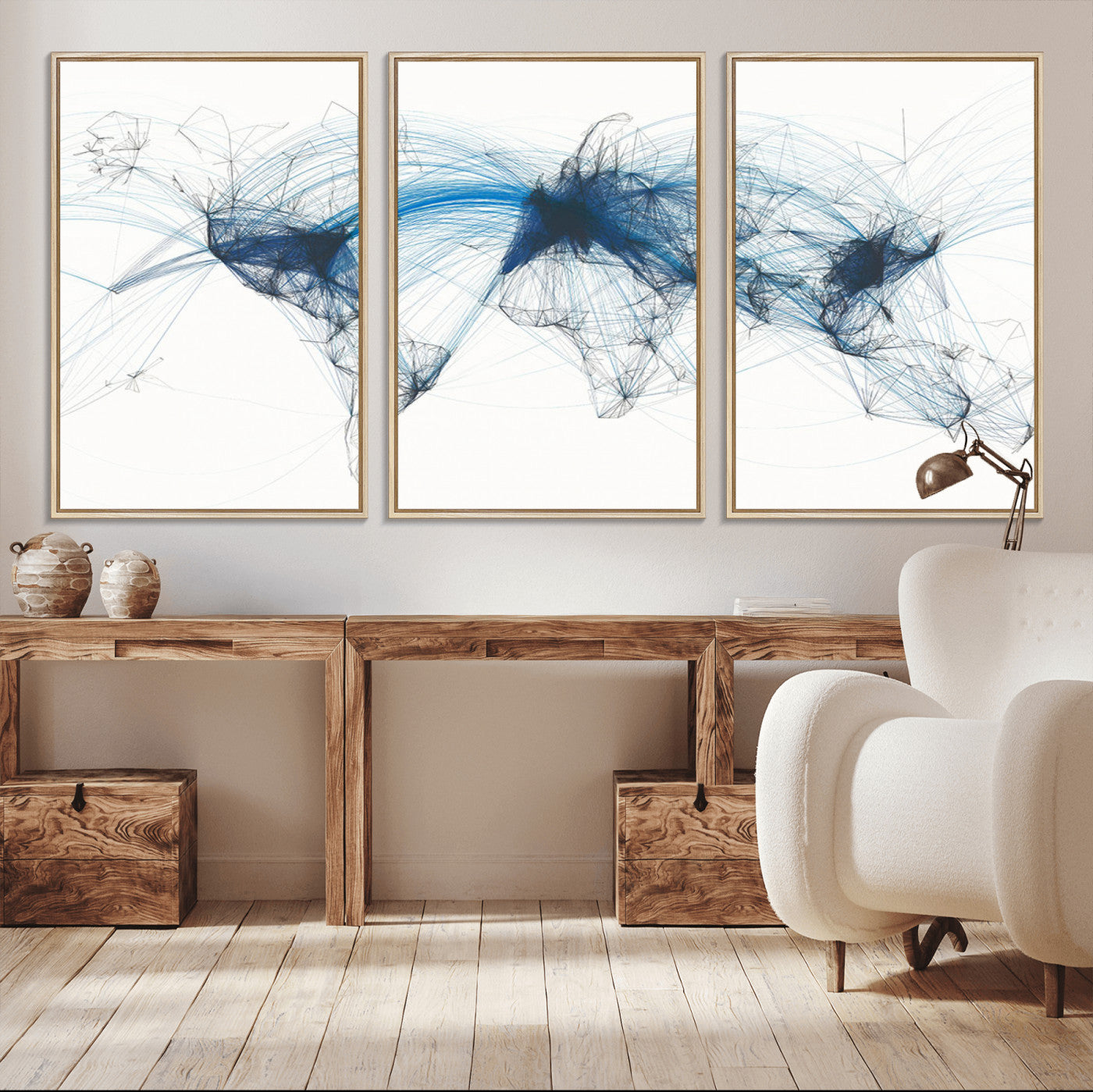 33145-MGV-CV-36X24-Push Pin World Map Canvas Print – Travel Tracker Wall Art for Couples, Perfect Anniversary Gift for Home or Office Decor