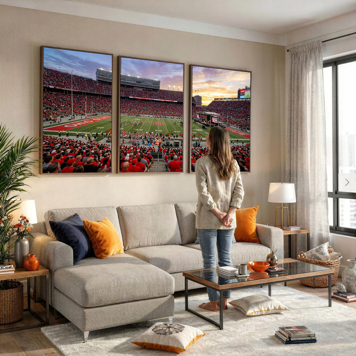 23196993-MGV-CV-36X24 - Stadium Wall Art Canvas Print