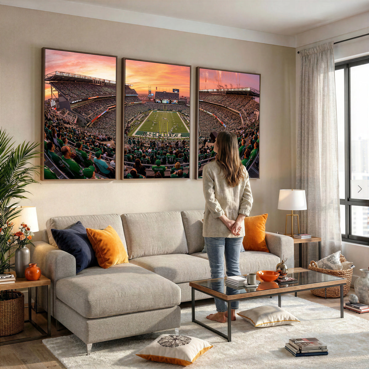 24458374-MGV-CV-36X24 - Stadium Wall Art Canvas Print