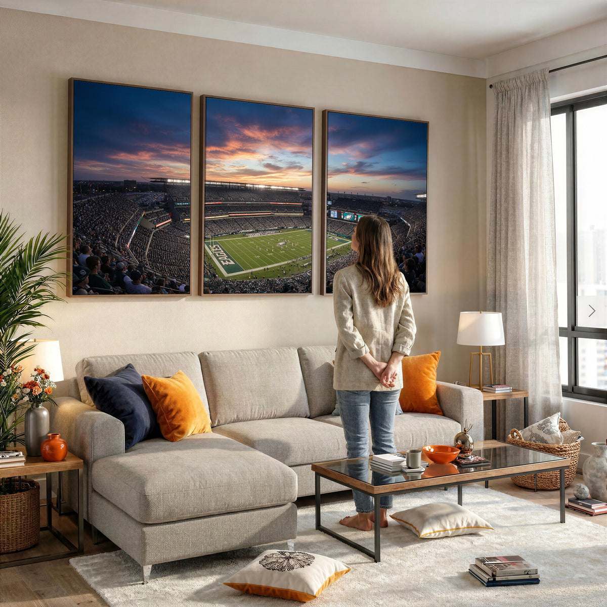59208973-MGV-CV-36X24 - Stadium Wall Art Canvas Print