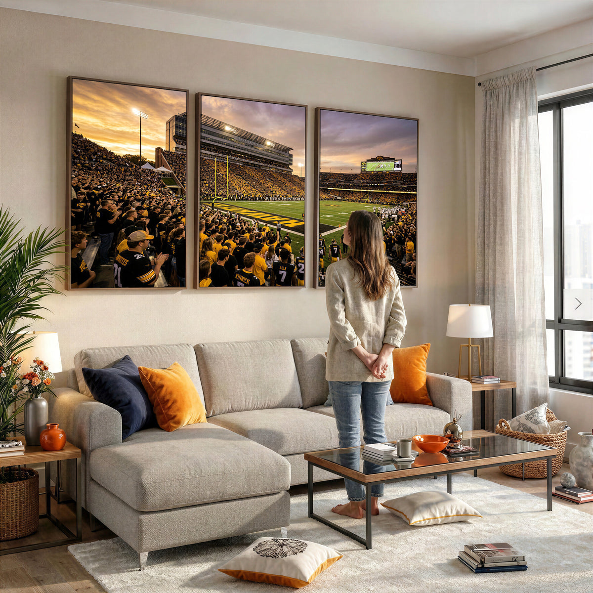 60847729-MGV-CV-36X24 - Stadium Wall Art Canvas Print