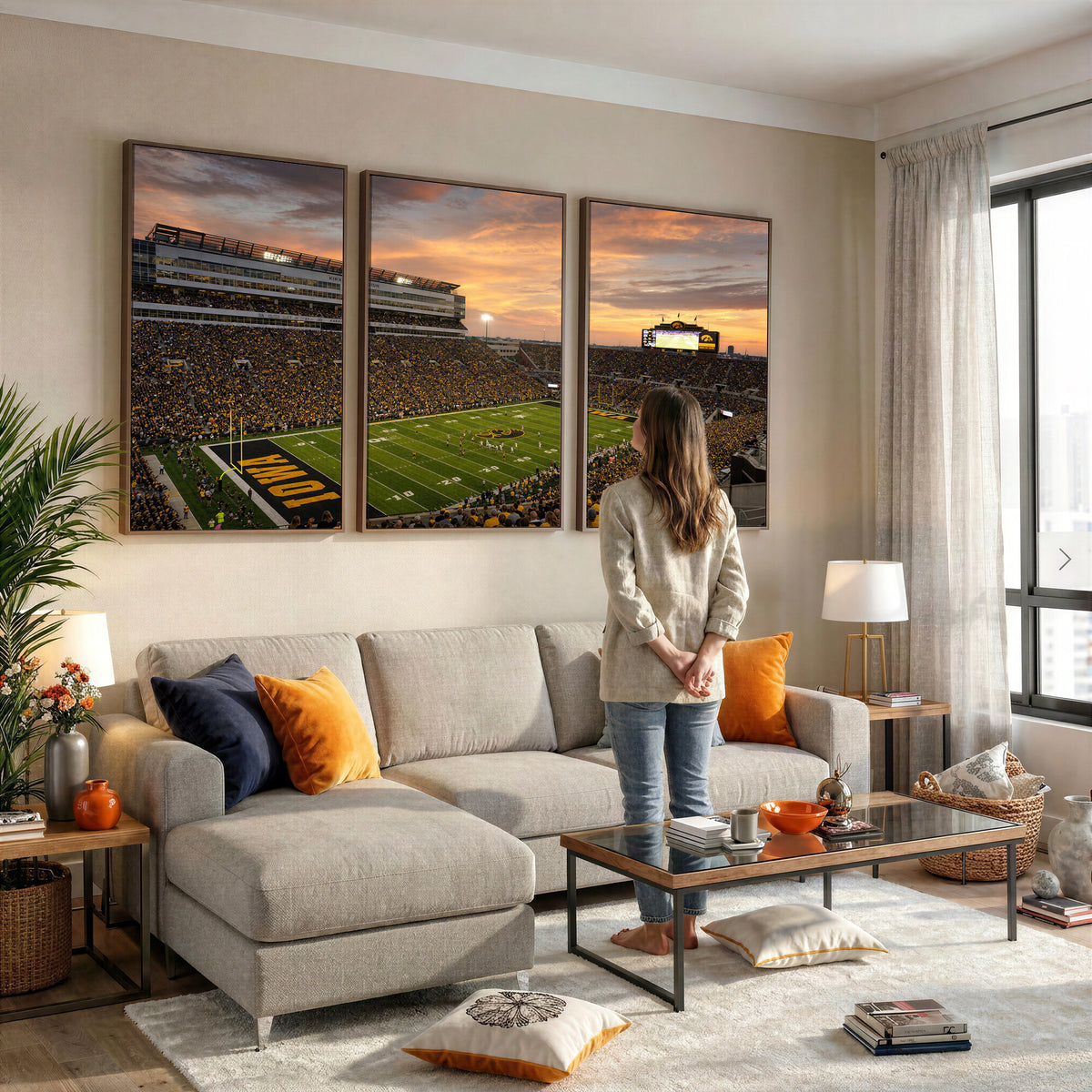 84993181-MGV-CV-36X24 - Stadium Wall Art Canvas Print