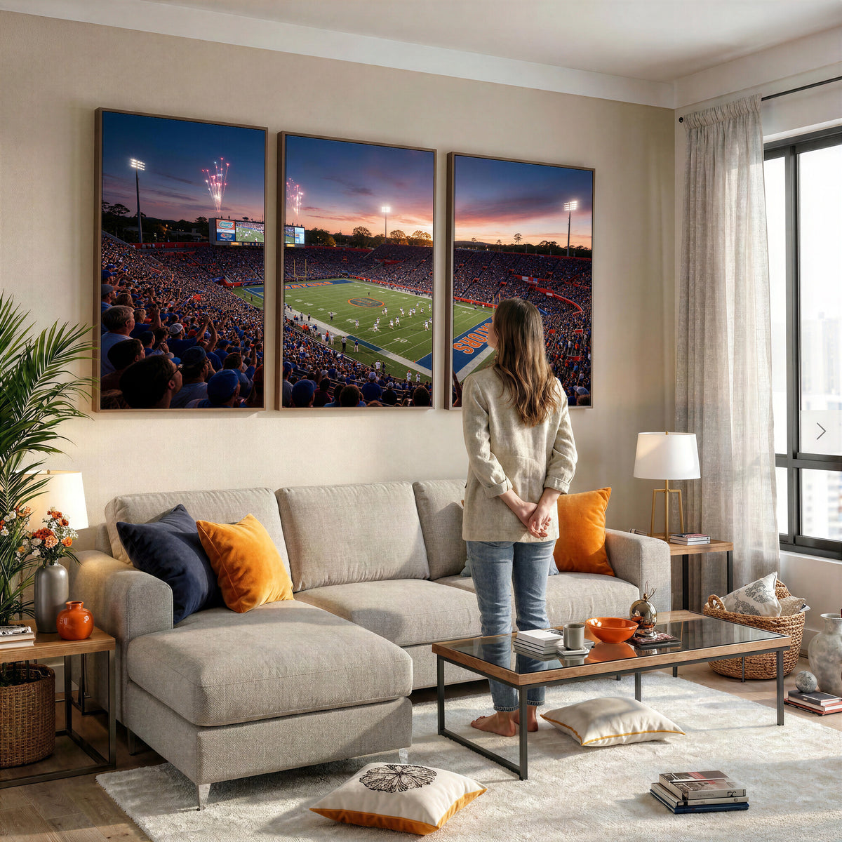 42817292-MGV-CV-36X24 - Stadium Wall Art Canvas Print