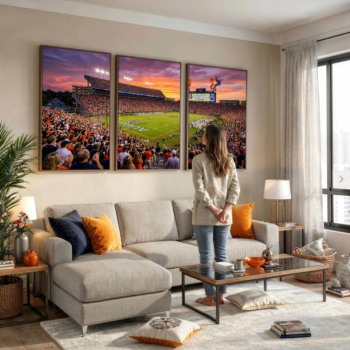 77756715-MGV-CV-36X24 - Stadium Wall Art Canvas Print