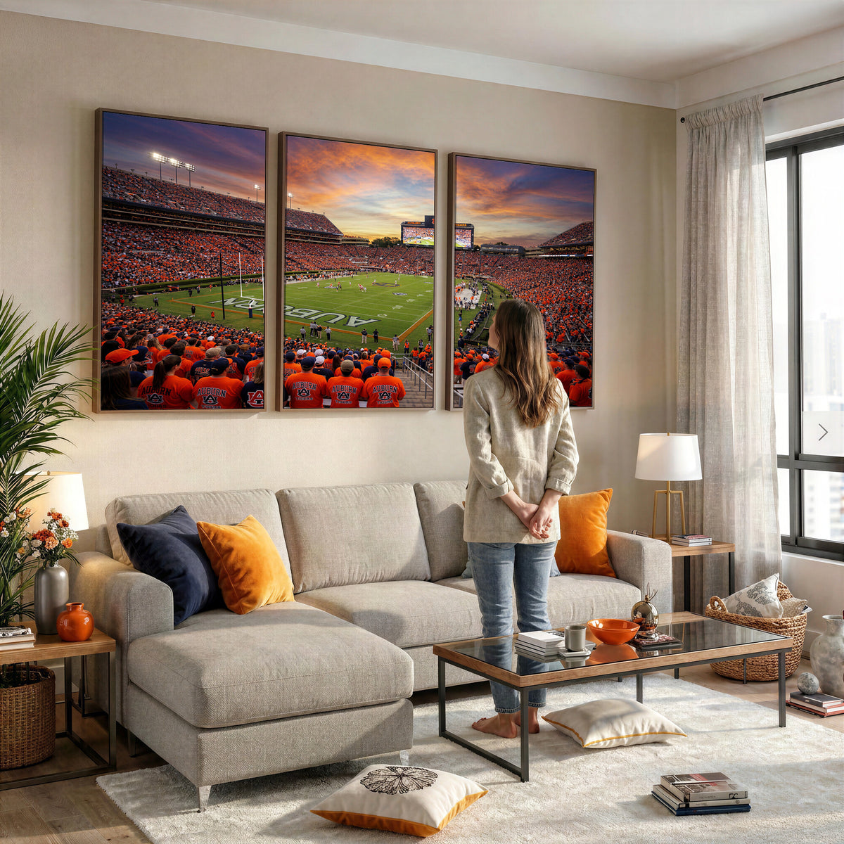 46347891-MGV-CV-36X24 - Stadium Wall Art Canvas Print