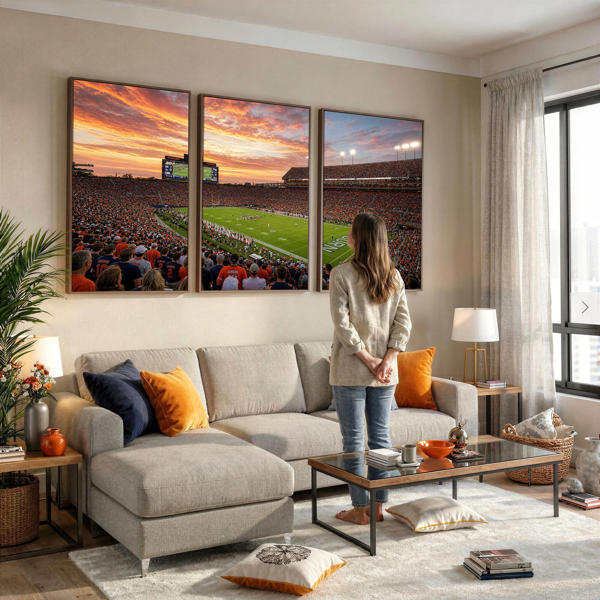 28631591-MGV-CV-36X24 - Stadium Wall Art Canvas Print