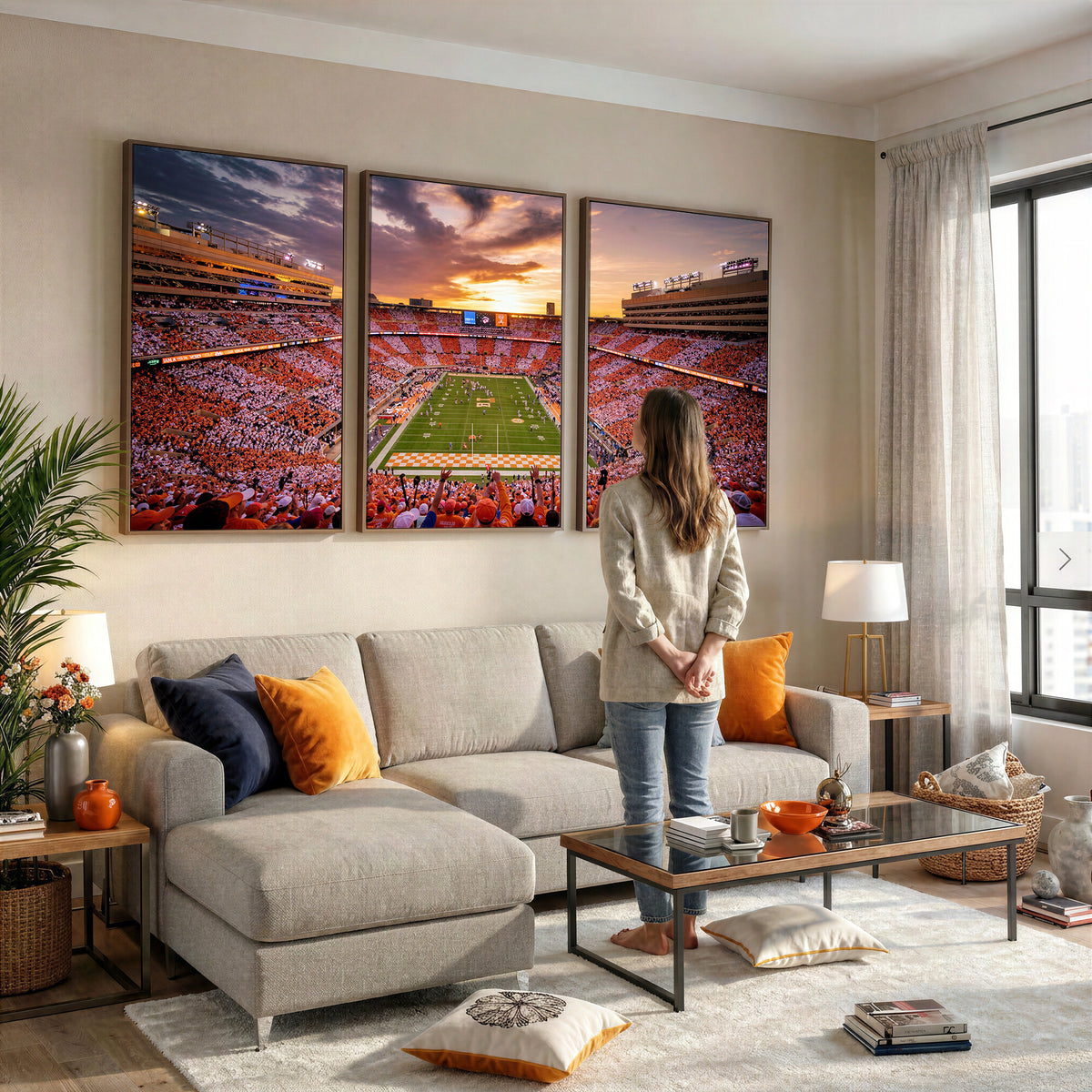 68184875-MGV-CV-36X24 - Stadium Wall Art Canvas Print