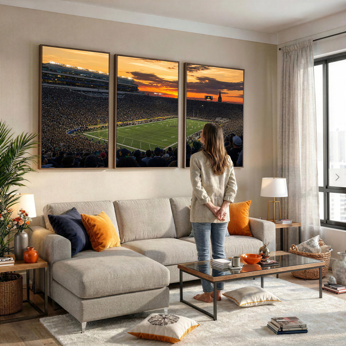73585402-MGV-CV-36X24 - Stadium Wall Art Canvas Print