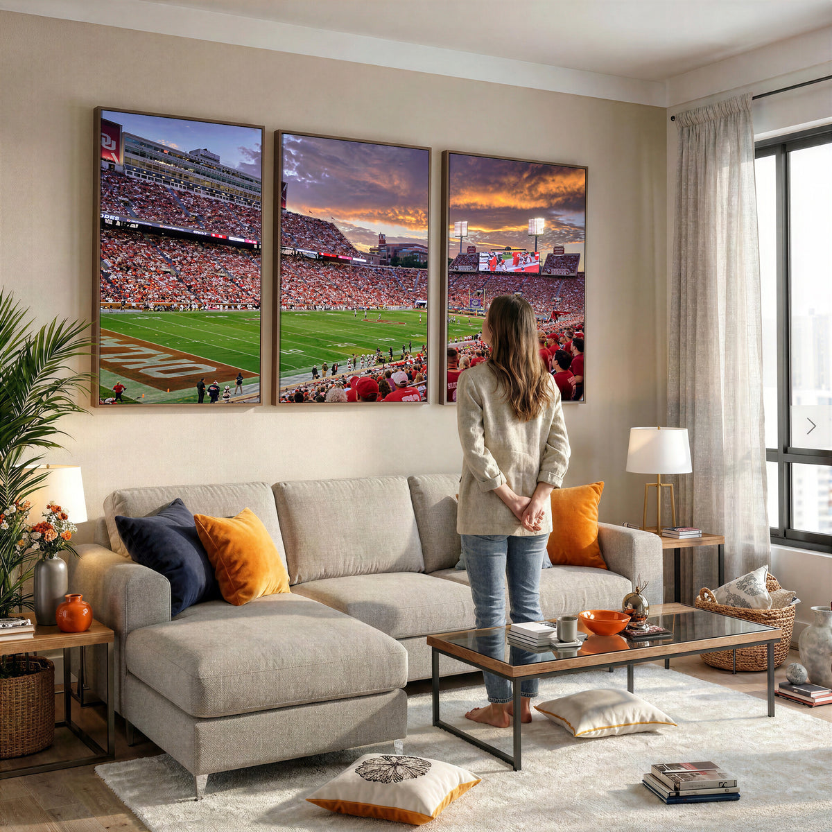 47794729-MGV-CV-36X24 - Stadium Wall Art Canvas Print