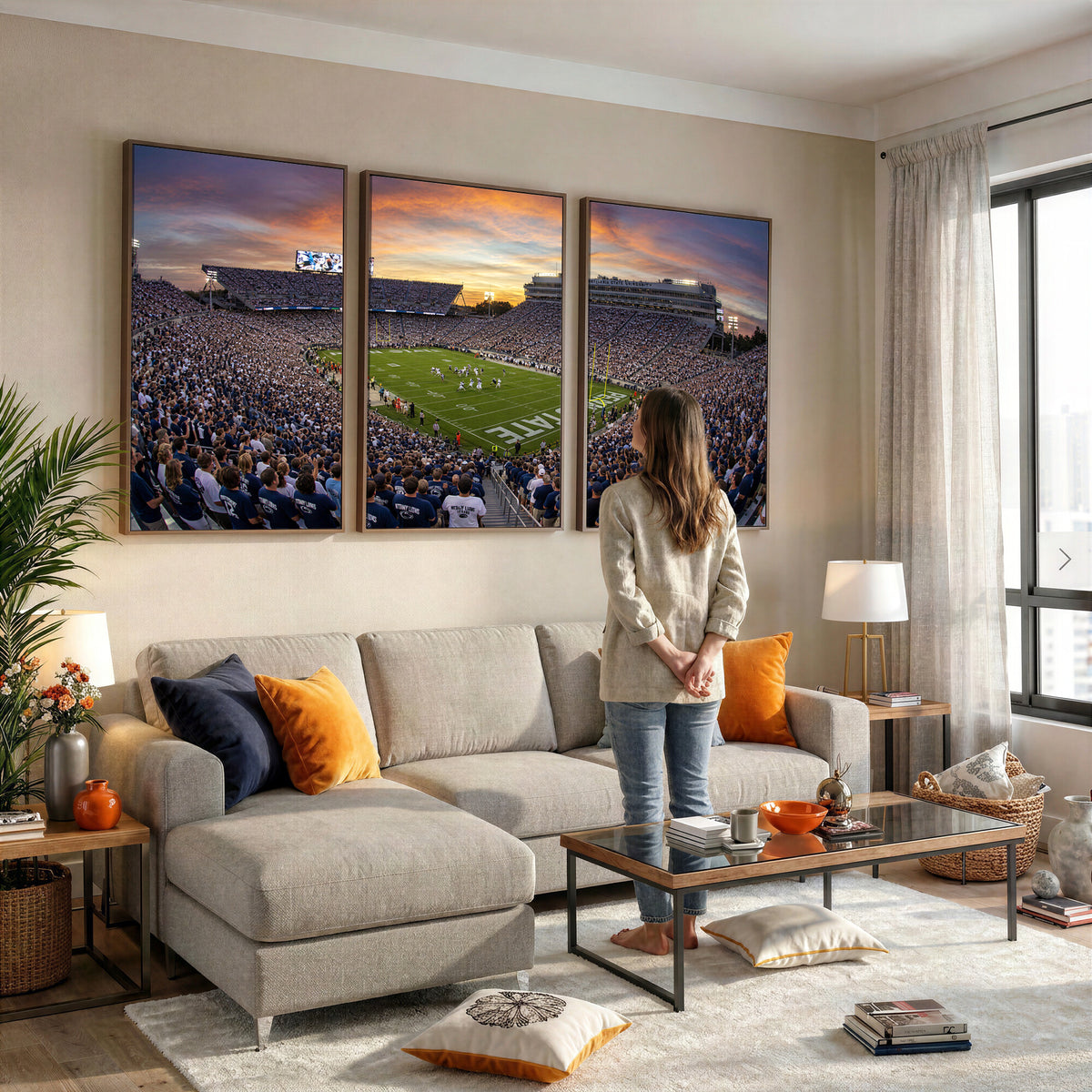 29008668-MGV-CV-36X24 - Stadium Wall Art Canvas Print