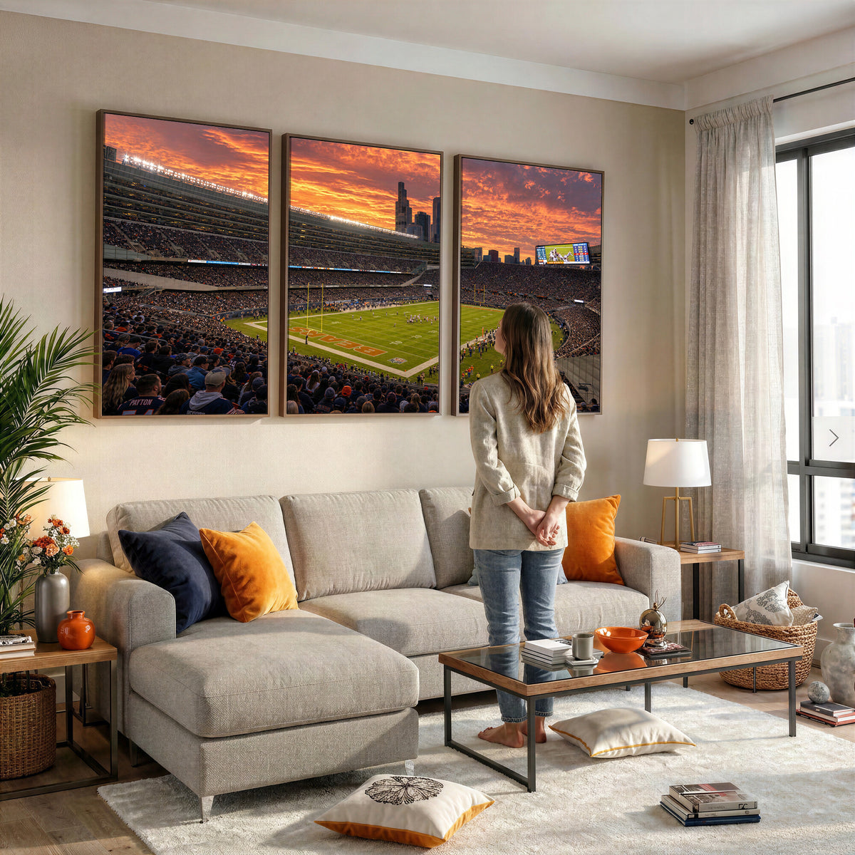 25159364-MGV-CV-36X24 - Stadium Wall Art Canvas Print