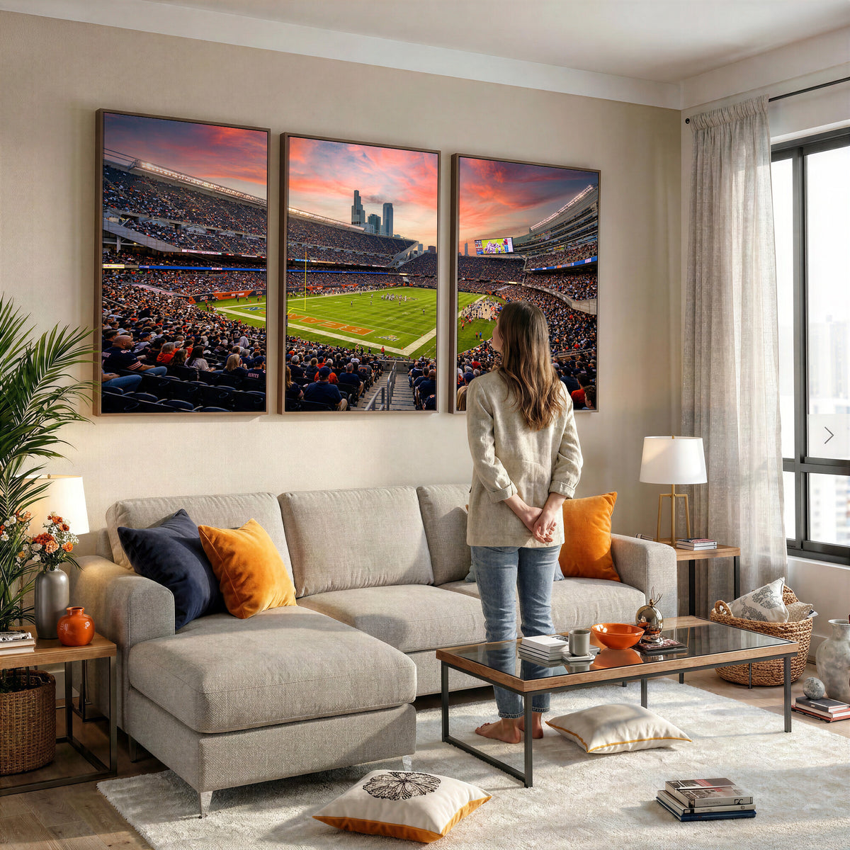 15295996-MGV-CV-36X24 - Stadium Wall Art Canvas Print