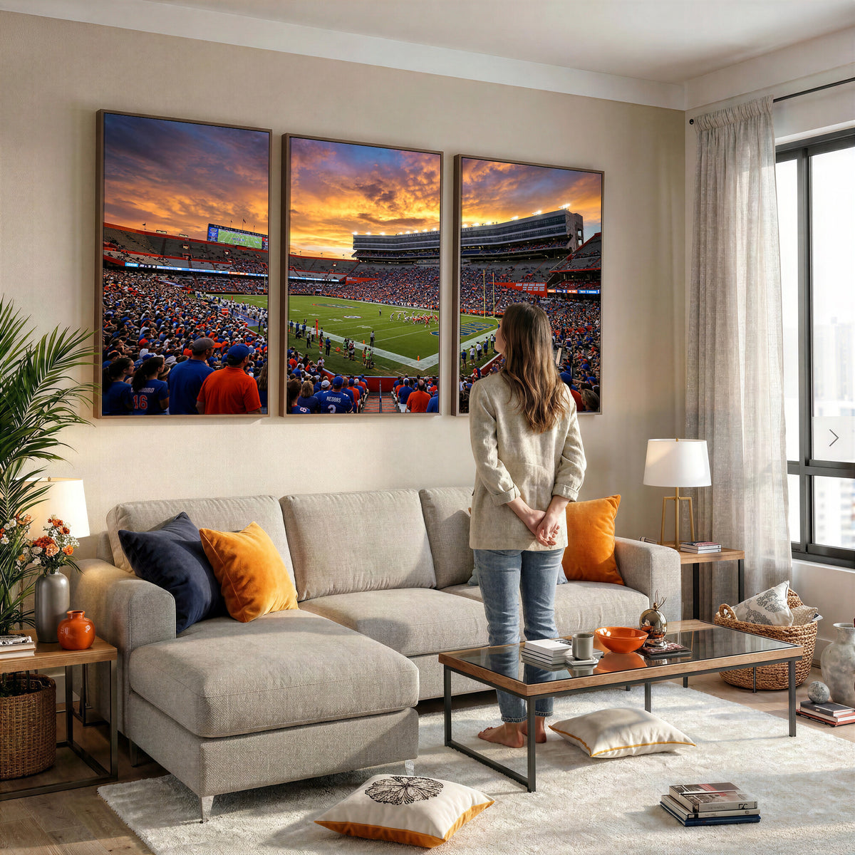 23829865-MGV-CV-36X24 - Stadium Wall Art Canvas Print
