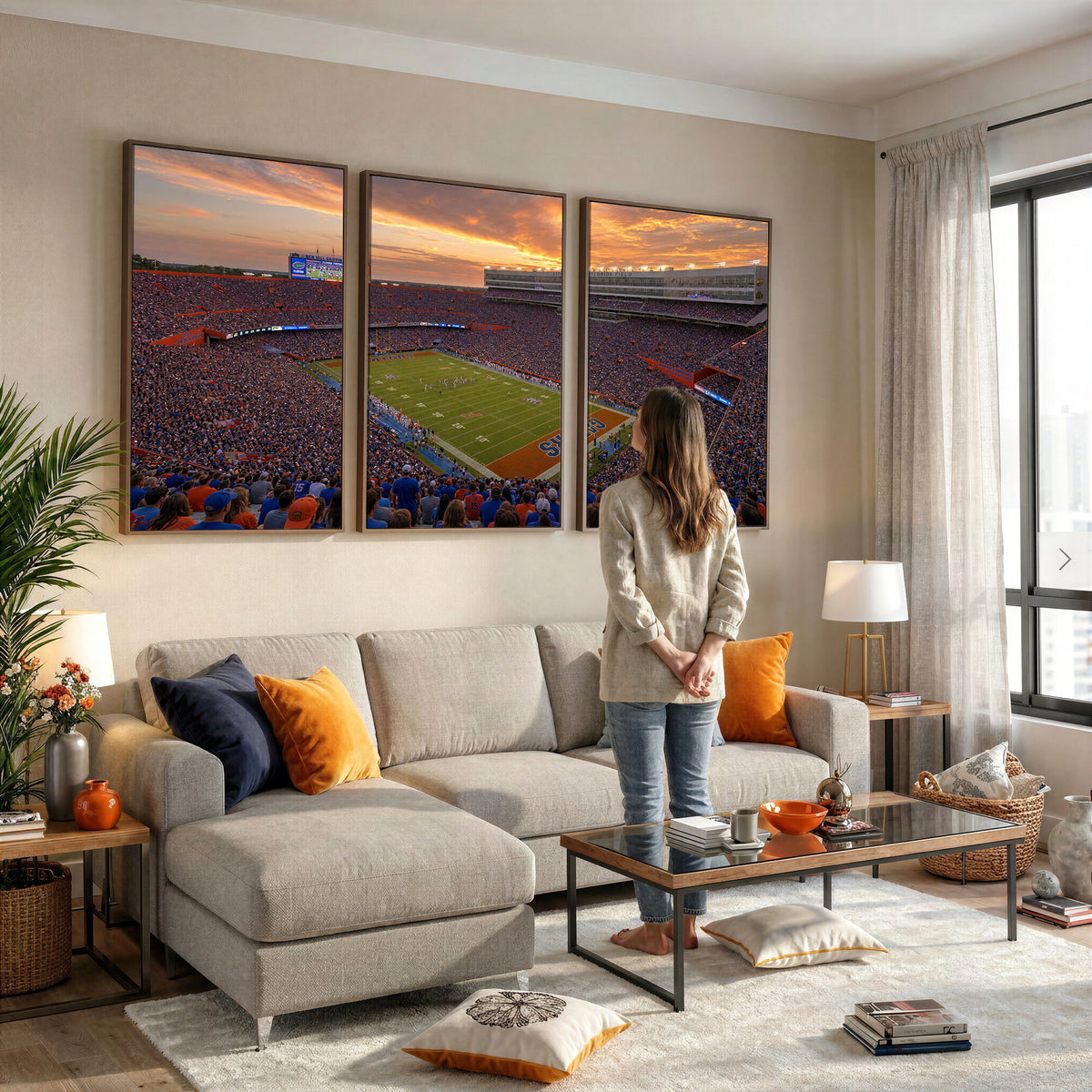 48009171-MGV-CV-36X24 - Stadium Wall Art Canvas Print