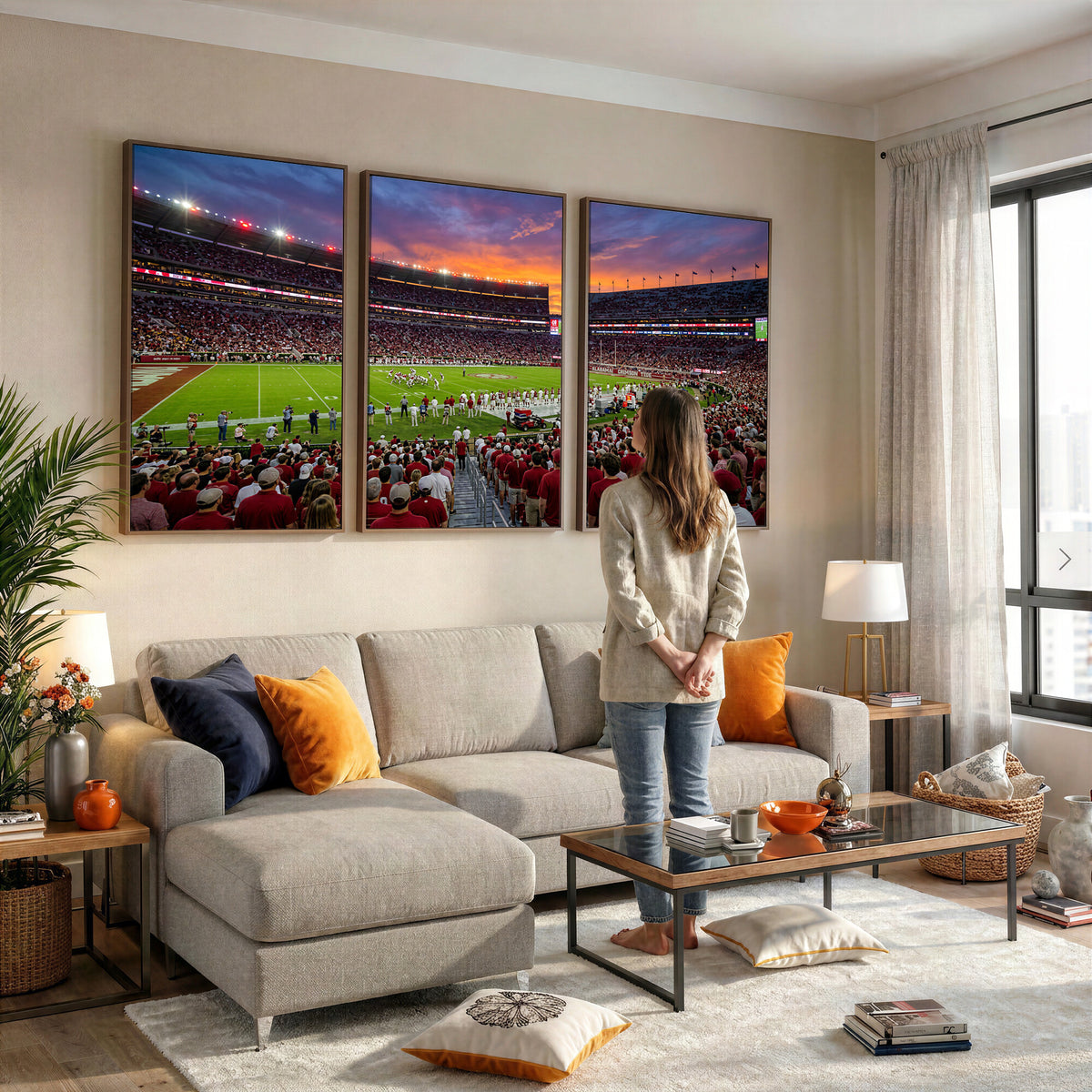 47822048-MGV-CV-36X24 - Stadium Wall Art Canvas Print