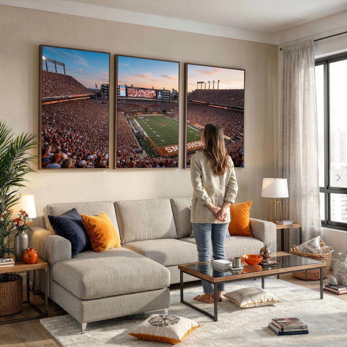 41187139-MGV-CV-36X24 - Stadium Wall Art Canvas Print