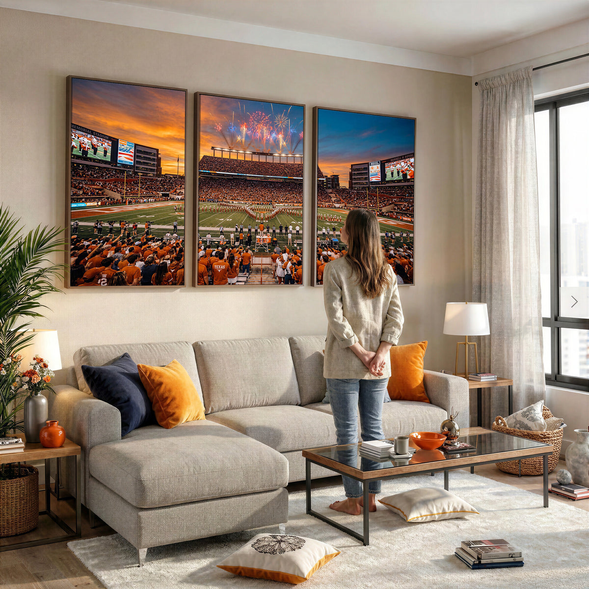 75031291-MGV-CV-36X24 - Stadium Wall Art Canvas Print