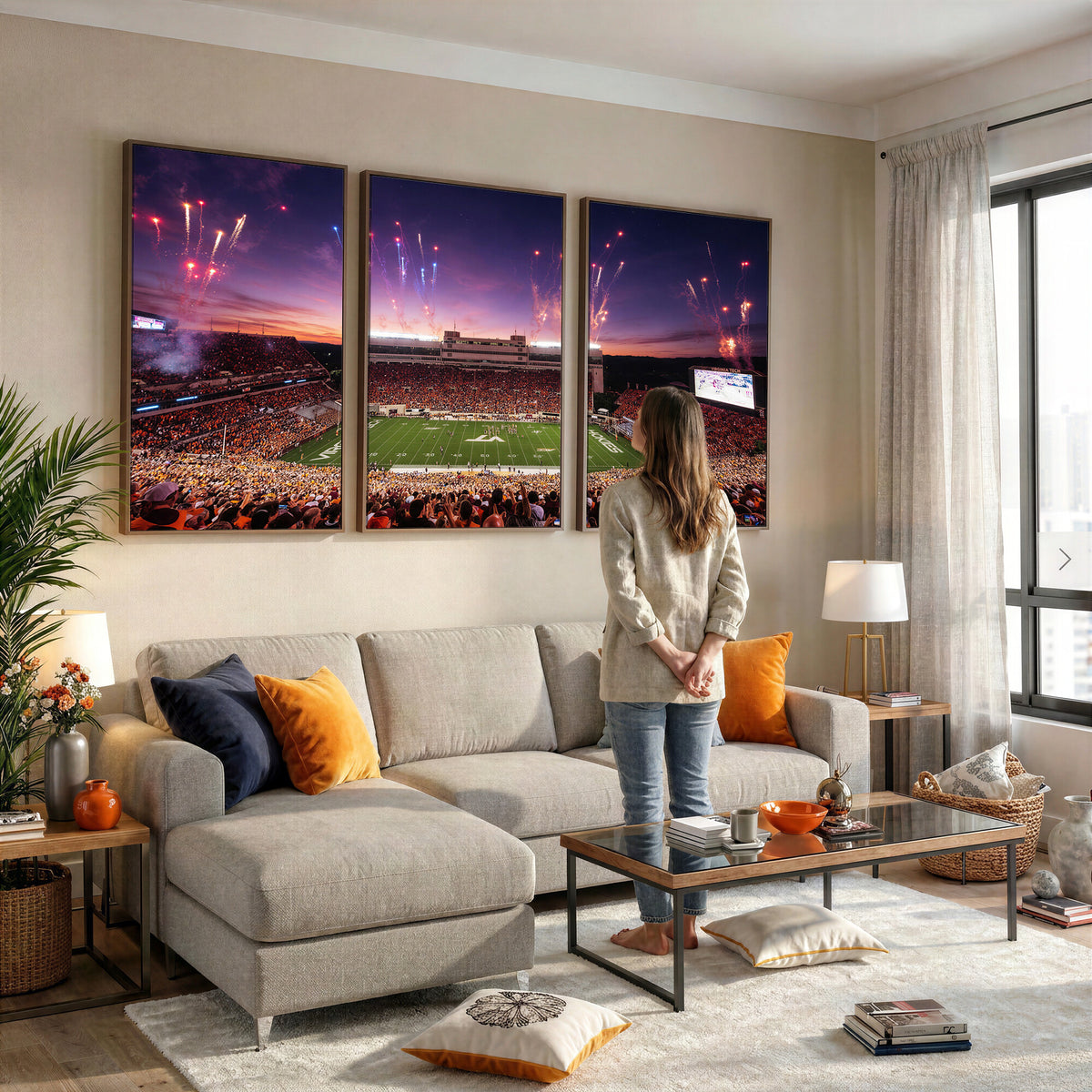 57314829-MGV-CV-36X24 - Stadium Wall Art Canvas Print