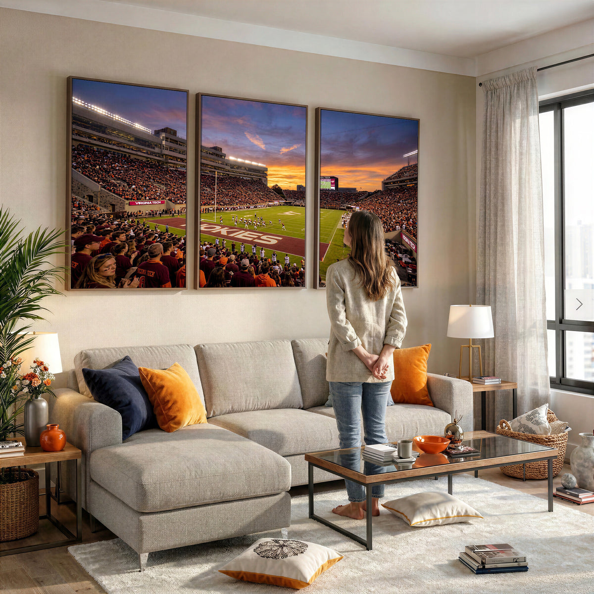 87141841-MGV-CV-36X24 - Stadium Wall Art Canvas Print