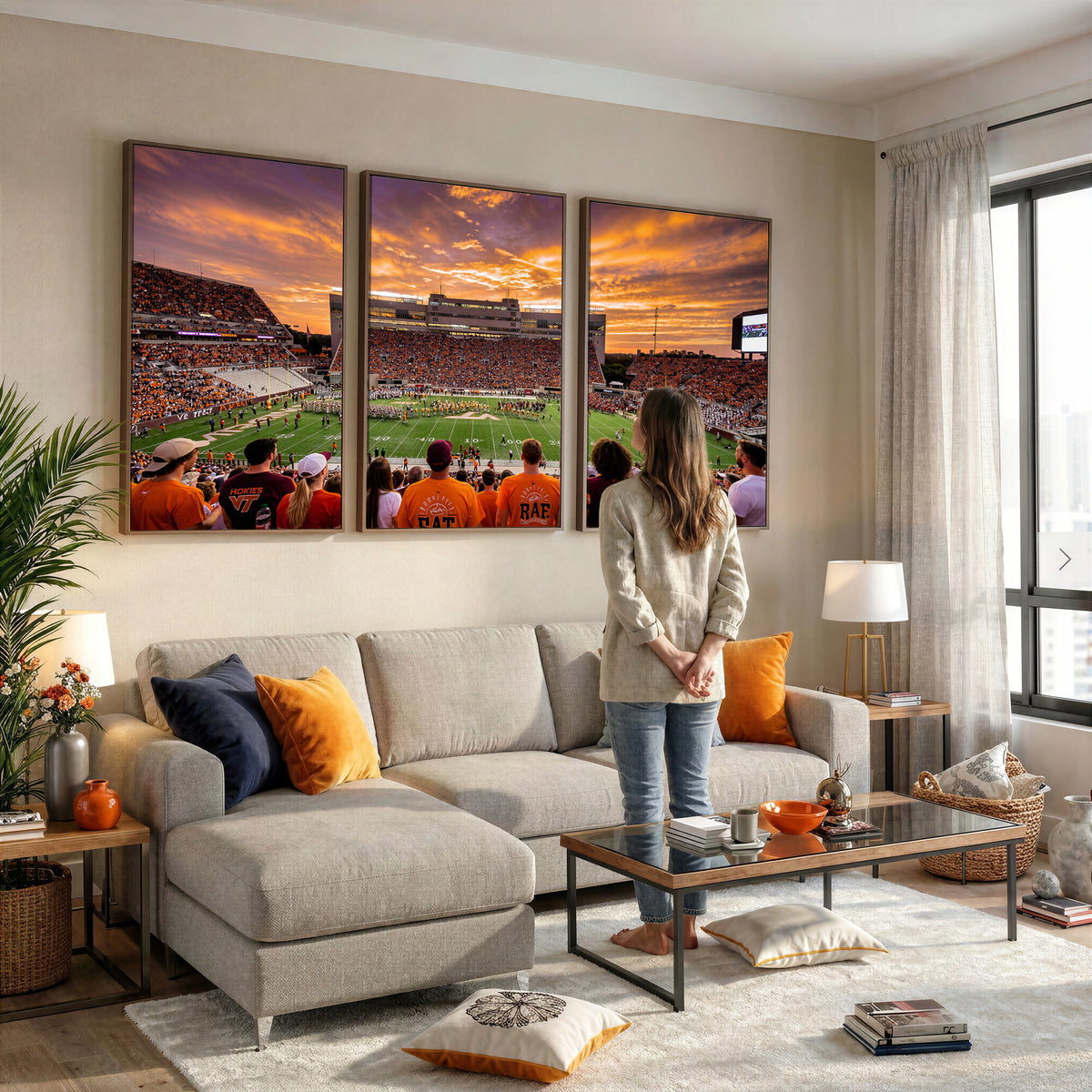 25873880-MGV-CV-36X24 - Stadium Wall Art Canvas Print