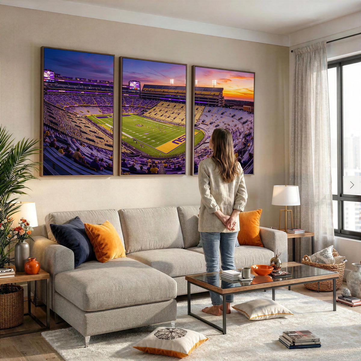 21378512-MGV-CV-36X24 - Stadium Wall Art Canvas Print