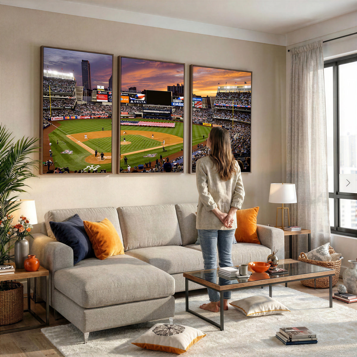 39000124-MGV-CV-36X24 - Stadium Wall Art Canvas Print